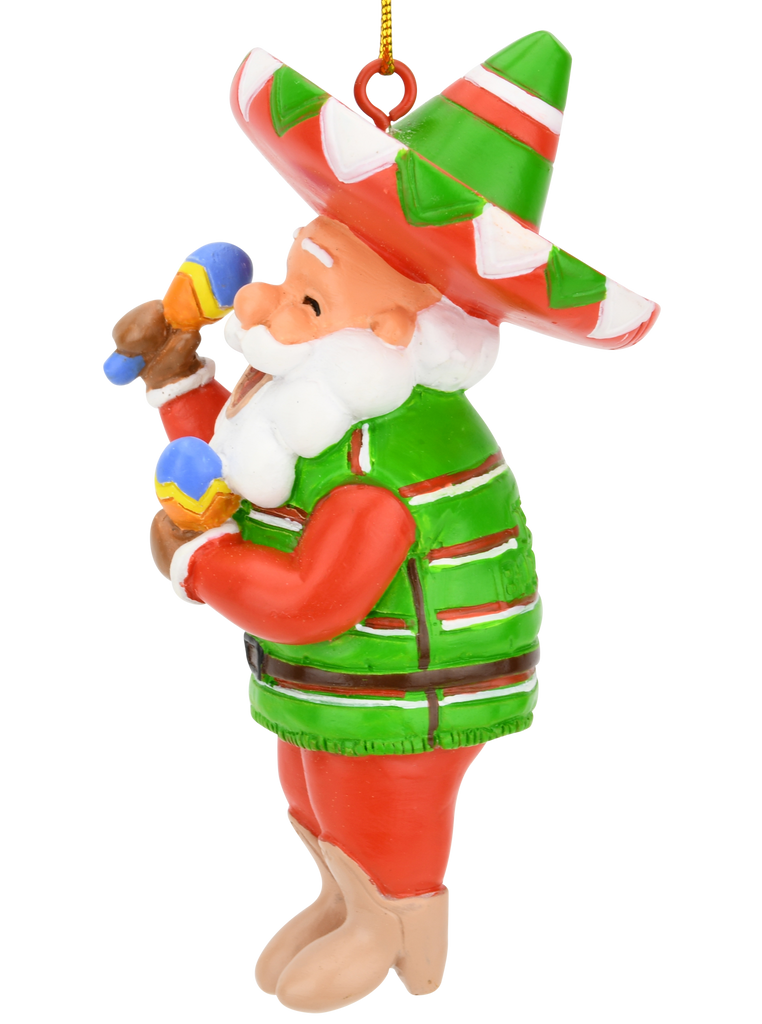 Fiesta santa christmas ornament tree buddees