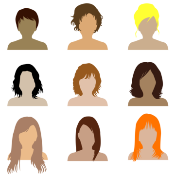 Hairstyle png transparent images free download vector files