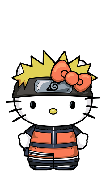 Naruto shippuden x hello kitty naruto figpin â wanted pops collectibles