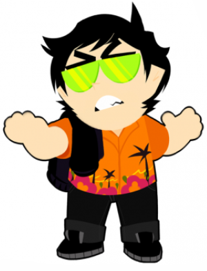 Hell park in south park game south park park