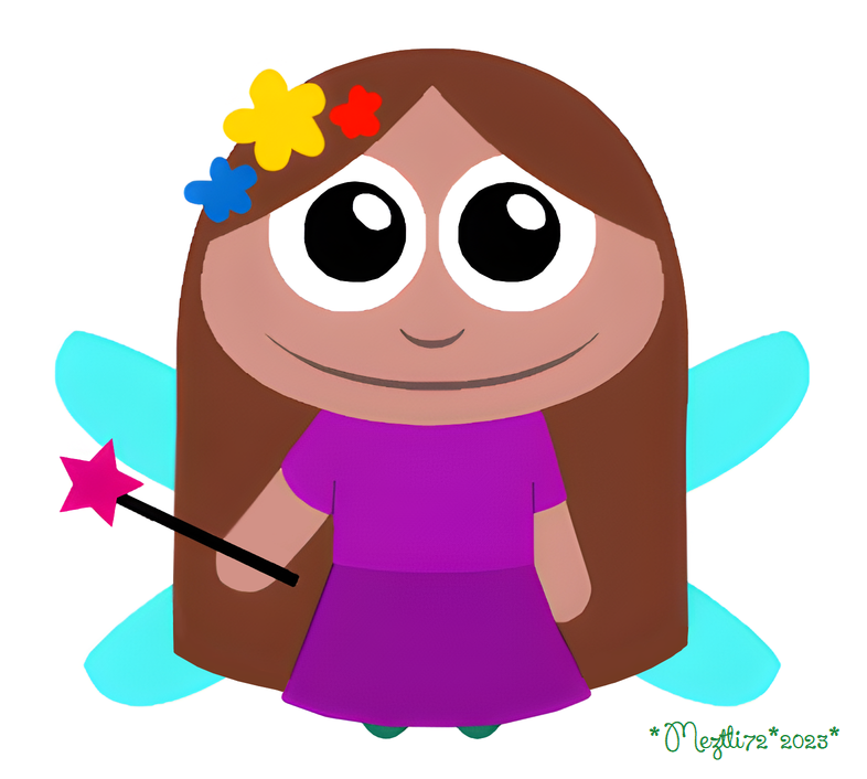 Cute little fairy by meztli on