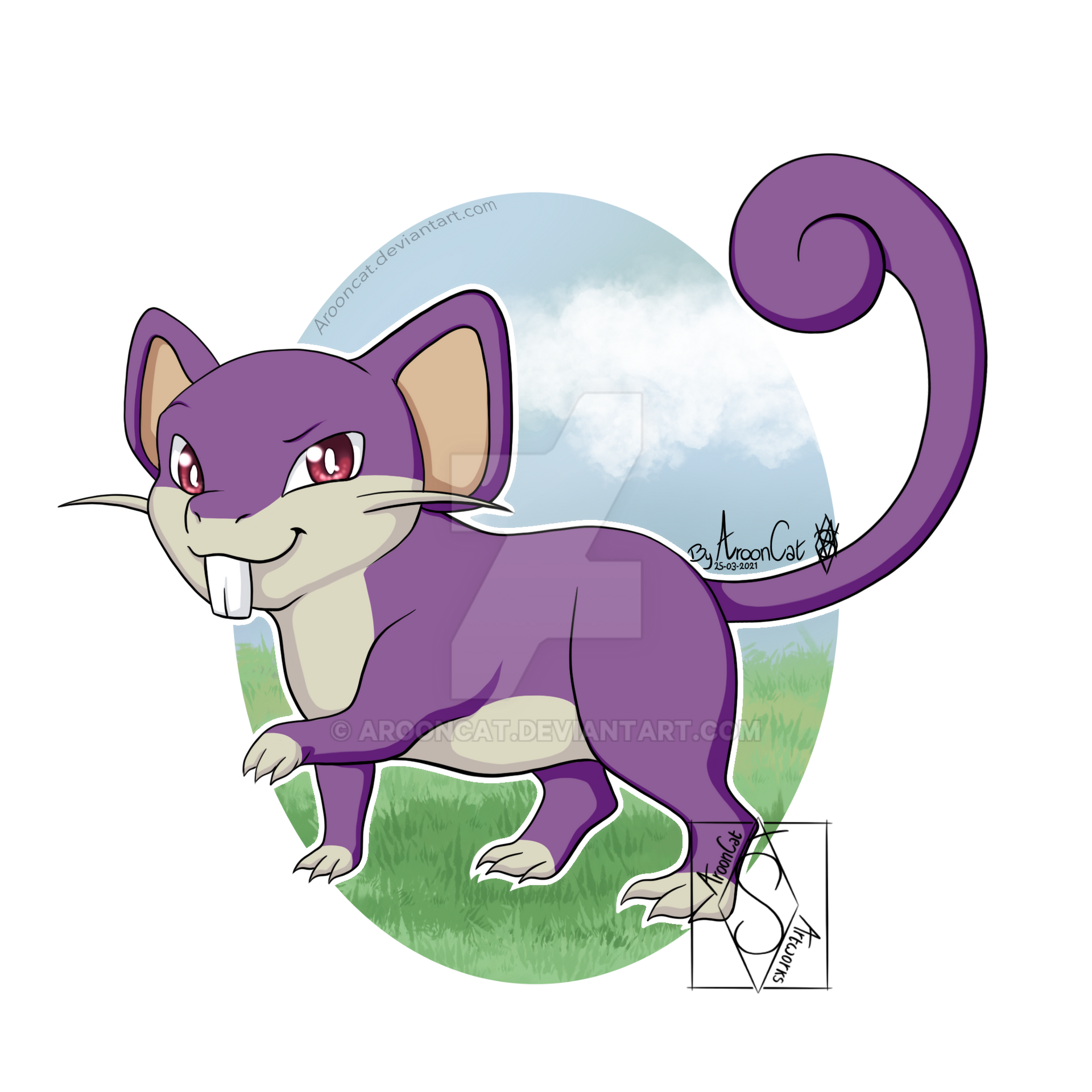 Rattata by arooncat on