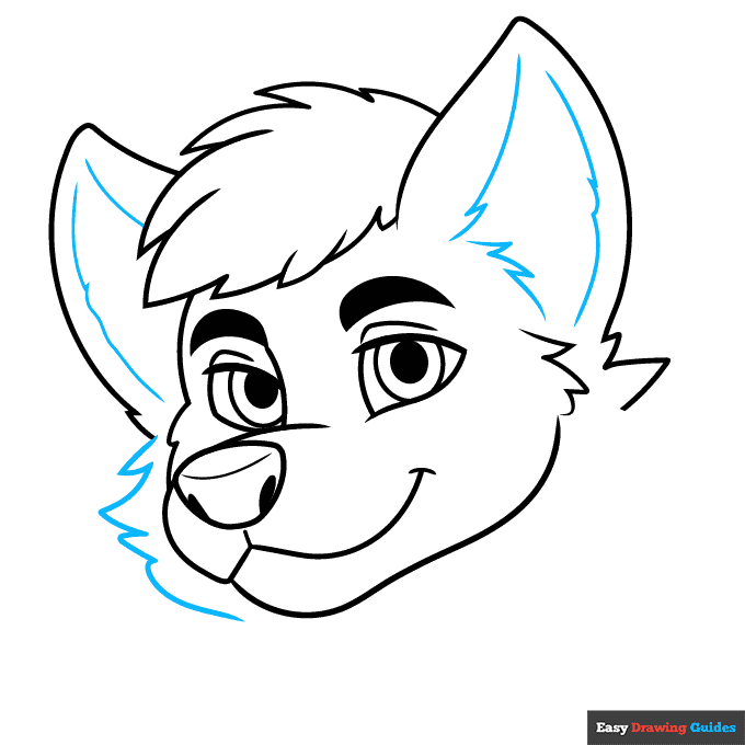 How to draw a furry