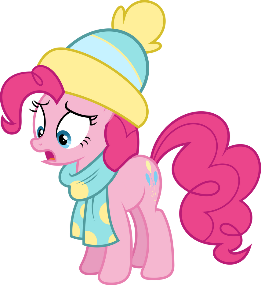 Winter pinkie pie by starryshineviolet on