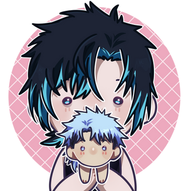 Derek and ryou pu base by ichisakana by maskka