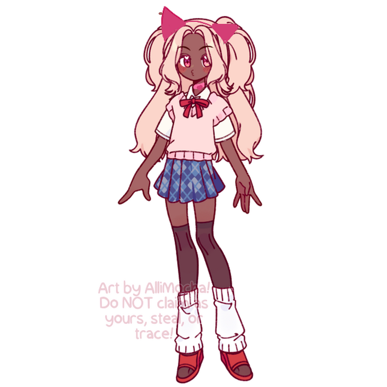 An oc i made based off this picrew