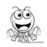 Crawfish coloring pages