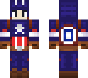 Captain america minecraft skins