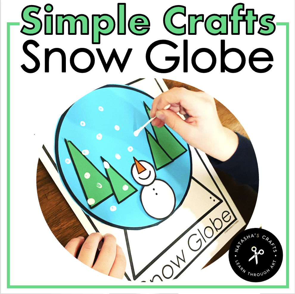 Globe crafts snow globe crafts easy winter crafts