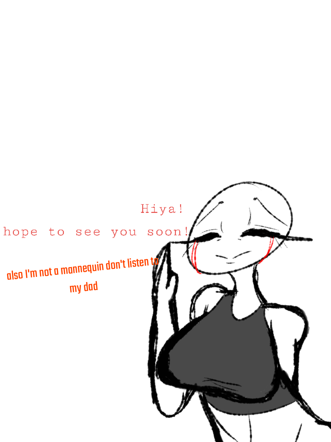 Your ocs sees tsuki sleeping in their bed what do they do roriginalcharacterrp
