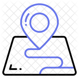 Map with pulse line icons