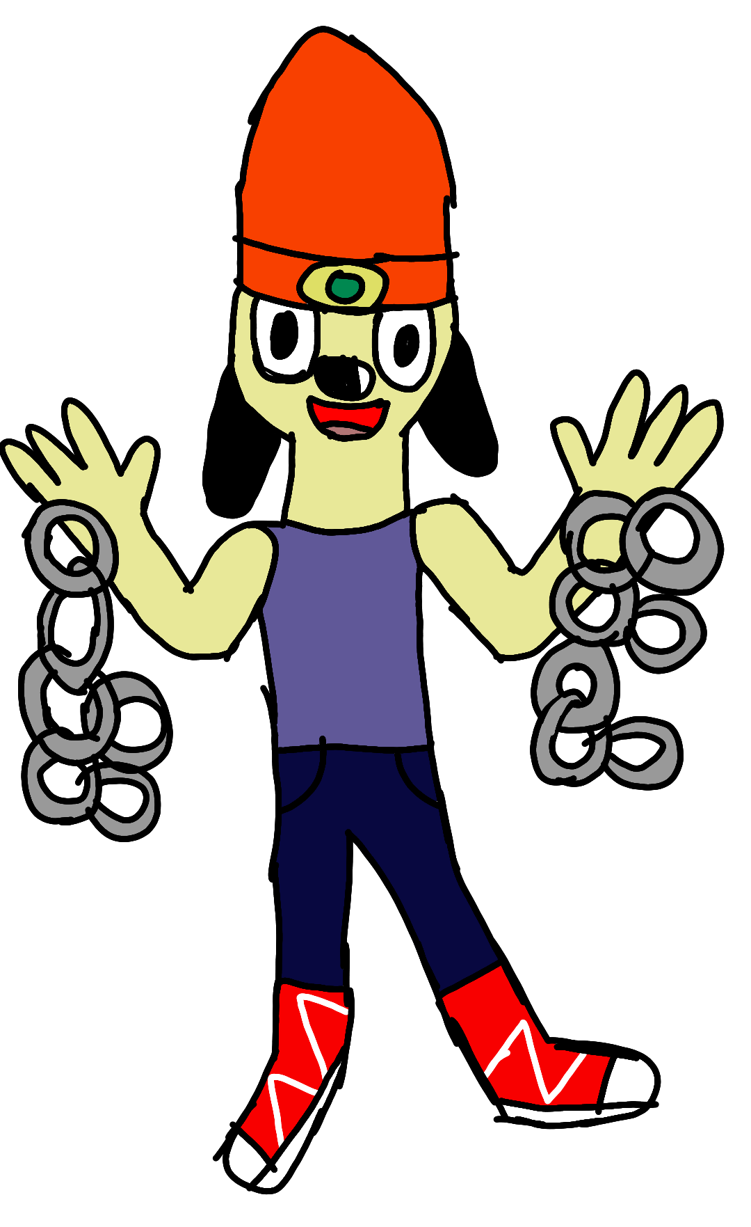 The parappa cast as family guy characters yes this was made by me rparappa