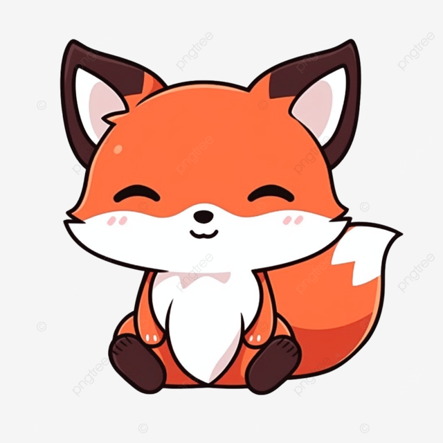 Dibujos animados de elemento zorro feliz png dibujos lindo zorro dibujos animados varias exprion png imagen para dcarga gratuita