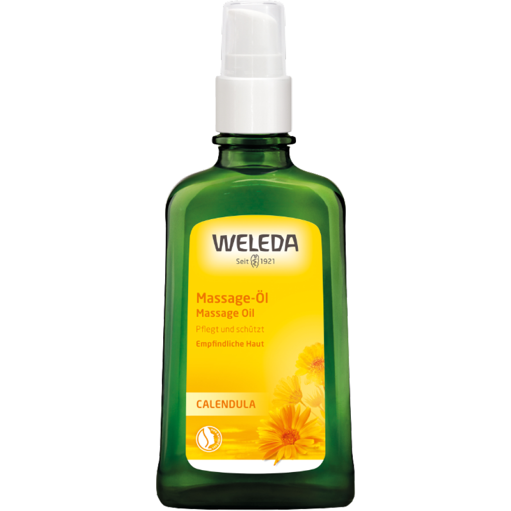 Weleda calendula massage oil ml