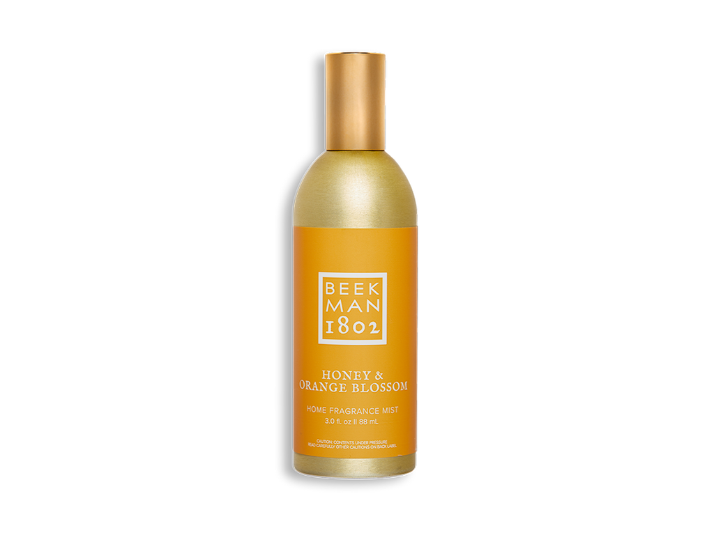 Honey orange blossom home fragrance mist beekman