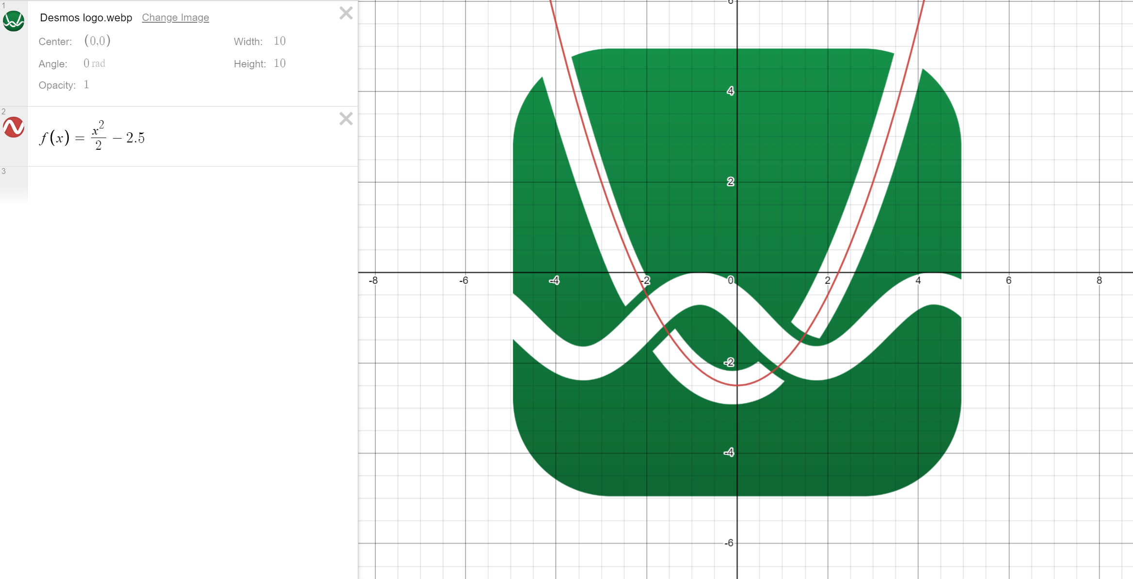 Rdesmos your place to share graphs made using desmos