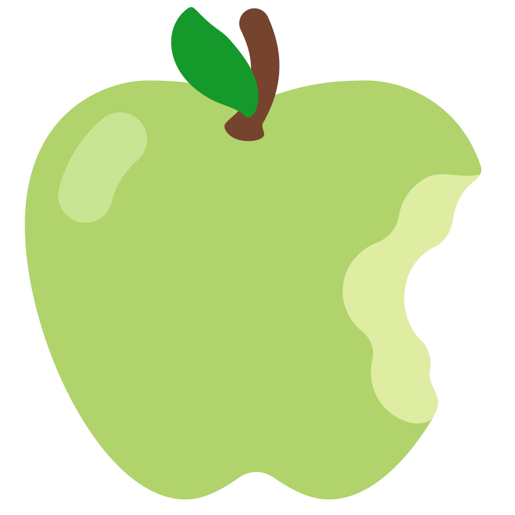 Ð green apple emoji
