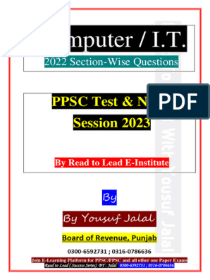 Puter information tehchnology final pdf