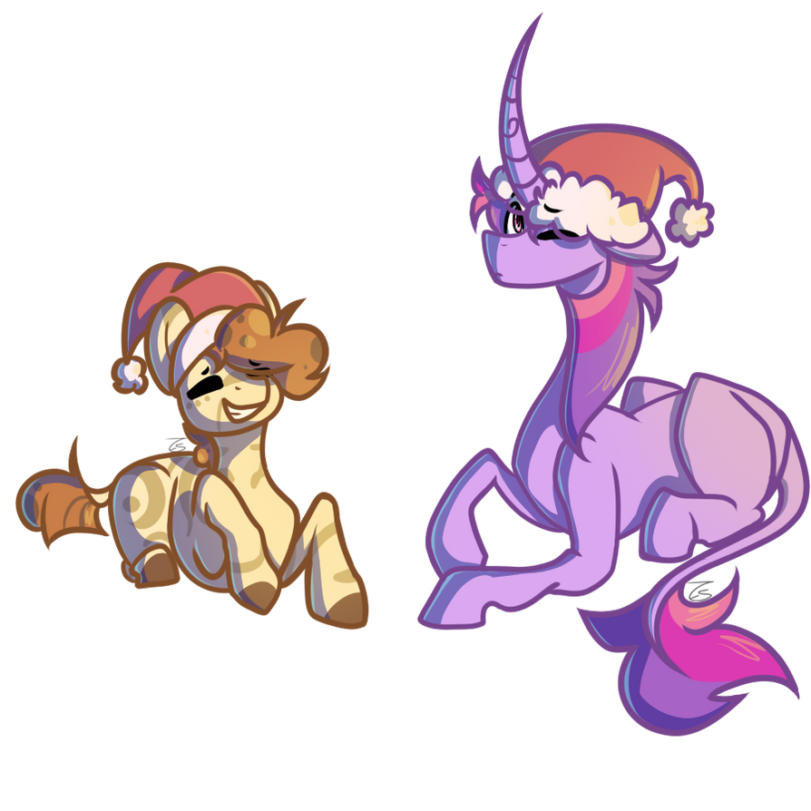 Christmas hats by summerbeachyt on