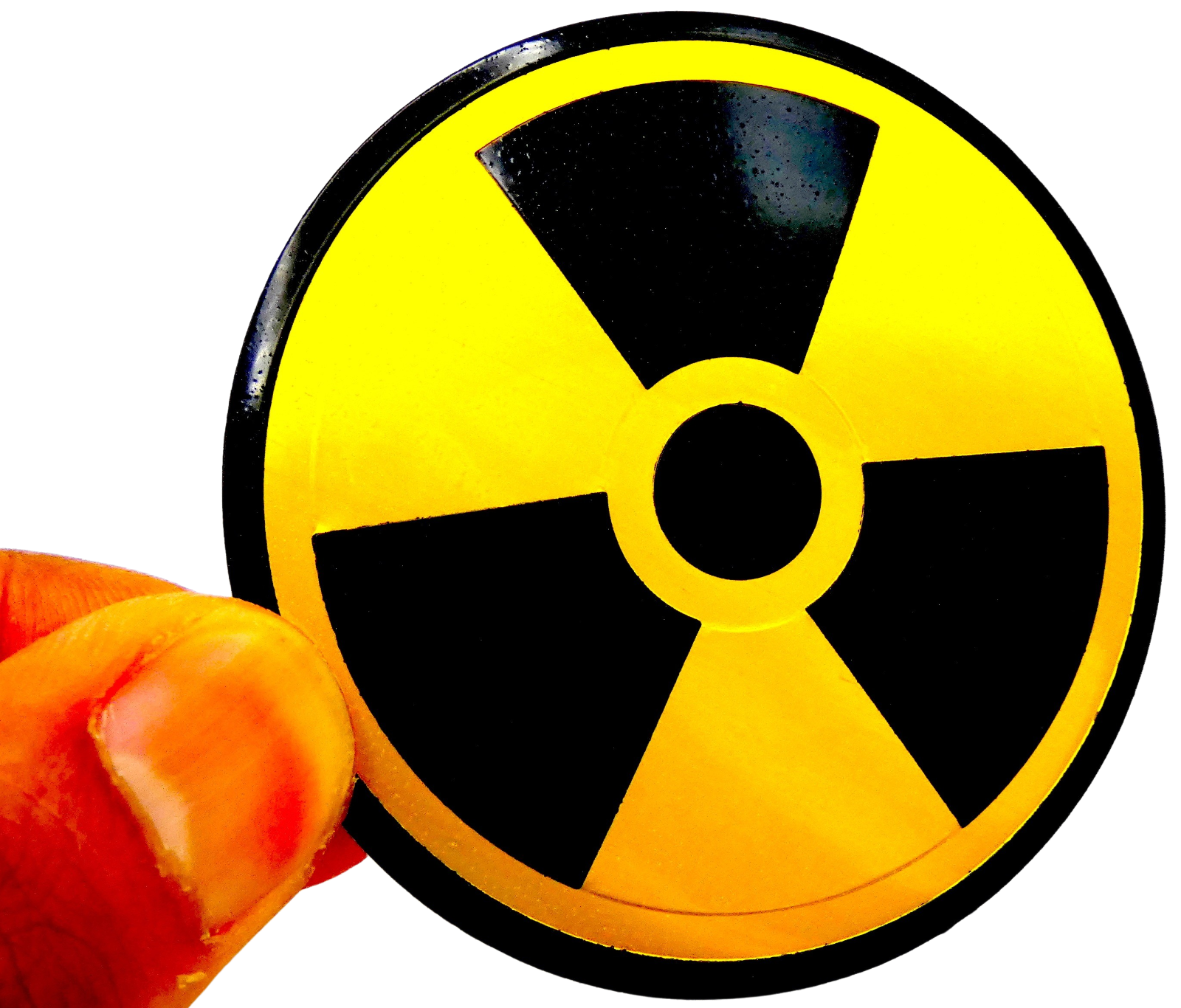 X keep out warning nuclear radiation radioactive materials sticker decal emblem