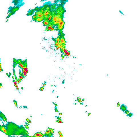 Rain areas km range