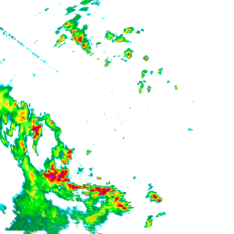 Rain areas km range