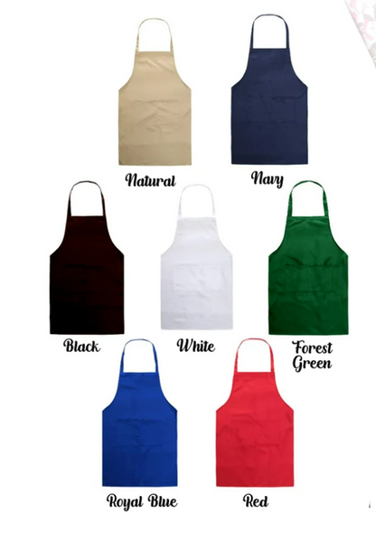 Customized aprons full