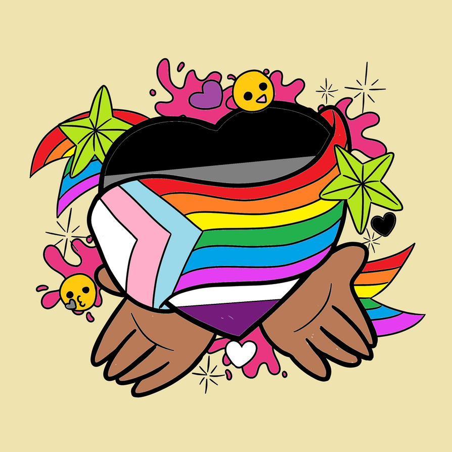 Lgbtq pride month all out with pride by team on