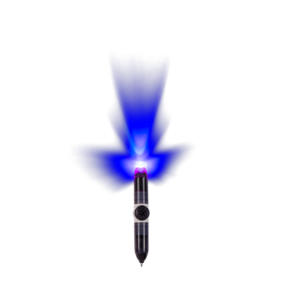 Boligrafo gyro spinner con led pila incl