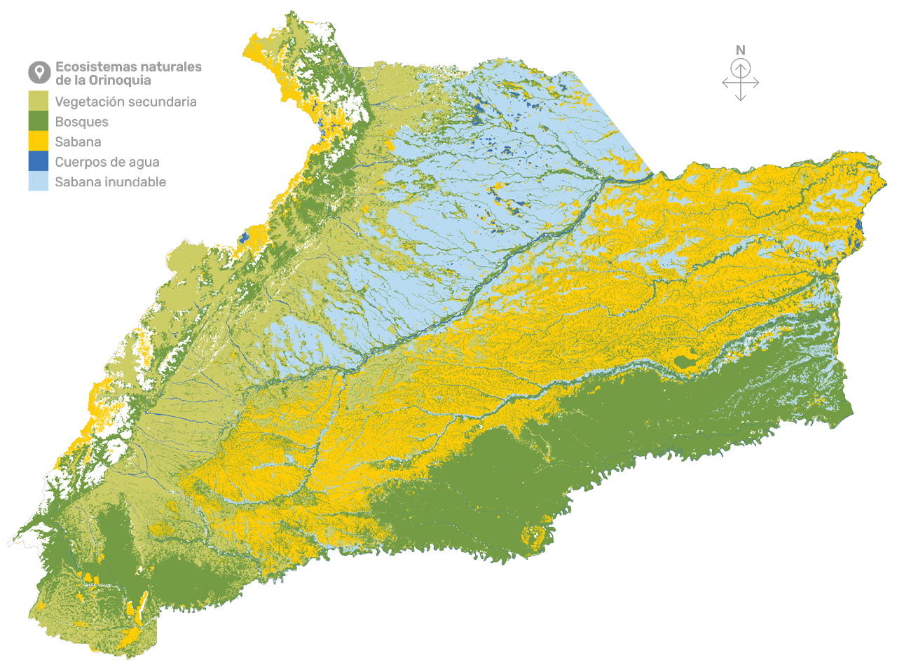 Uso del suelo en la orinoquia biodiversidad