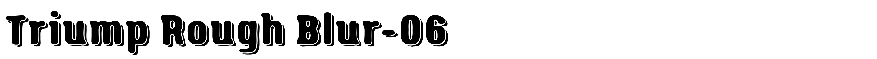 Triump rough font webfont desktop