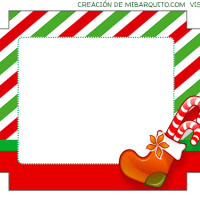 Tarjetitas para regalos navidenos mi barquito