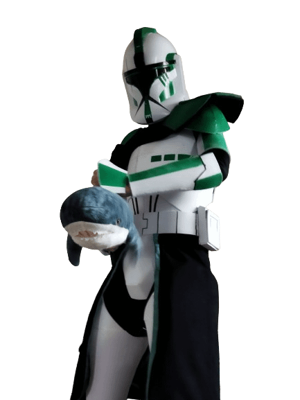 Guys rate my custom designed clone trooper mander rt who is a leader of non canon st storm legion its not aproovable but i just wanna share it with you guys didnt