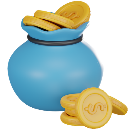 Currency briefcase d icon download in png obj or blend format