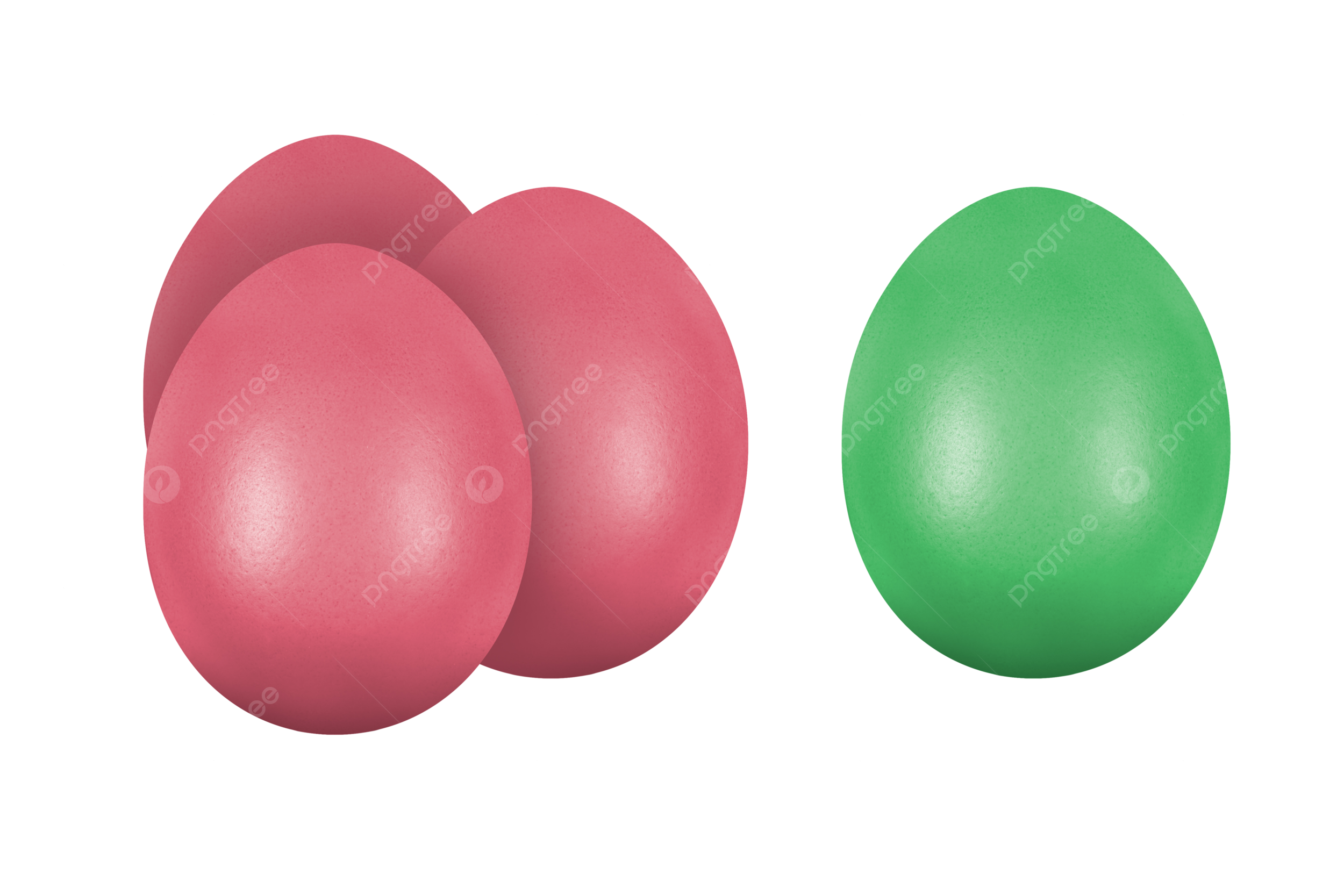 Arte colorido de los huevos de pascua png dibujos aislado blanco montãn png imagen para dcarga gratuita