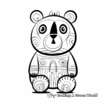 Gopher coloring pages