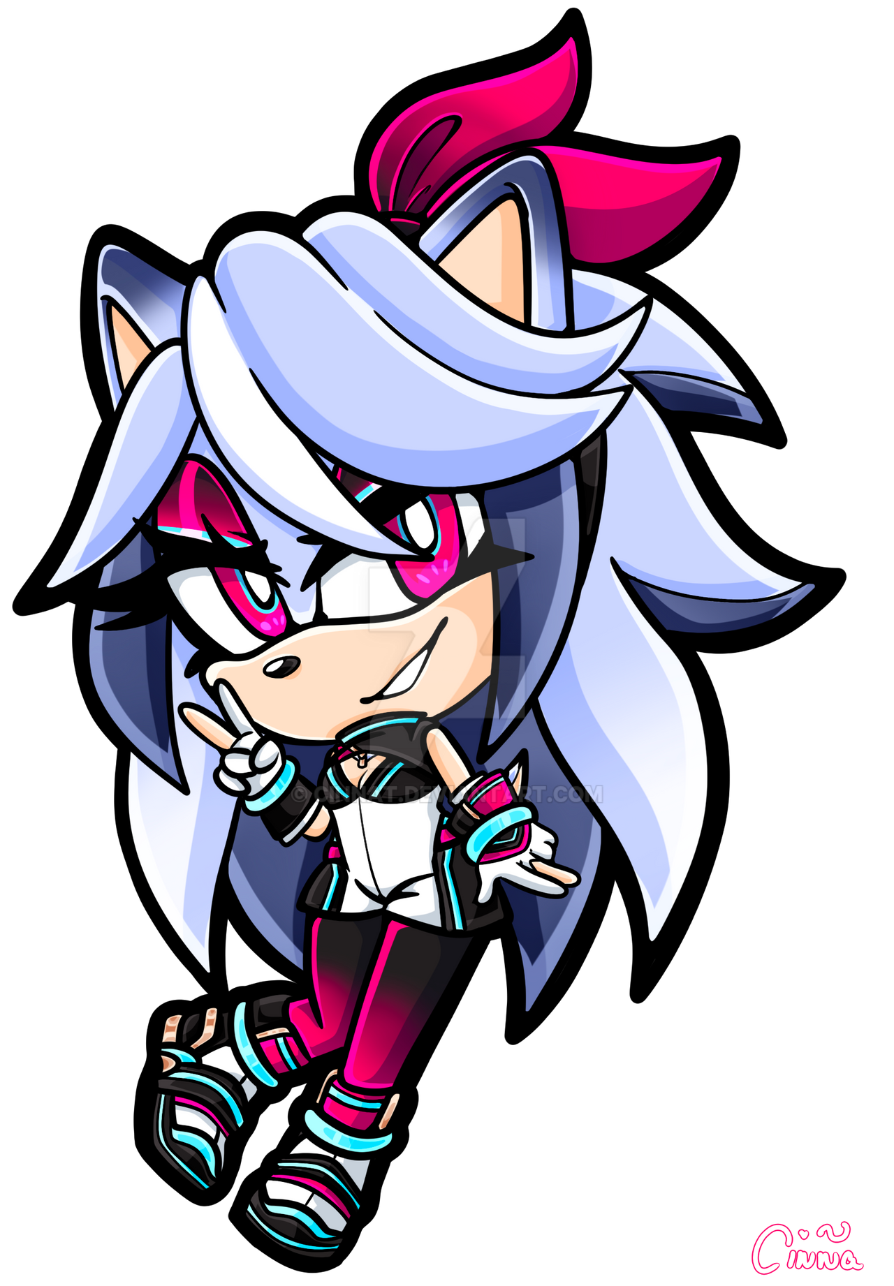 Gwen chibi c by cinnat on