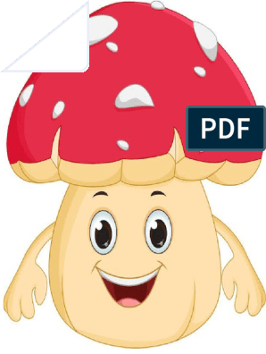 Mushroom cartoon pdf