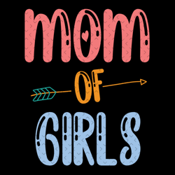 Mommy of girls svg mothers day svg mommy svg girls mom sv