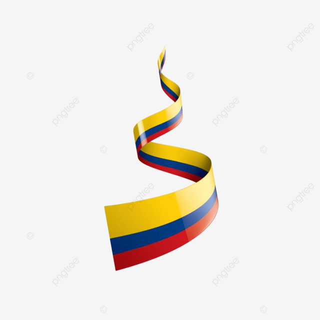 Bendera nasional kolombia vektor kolombia tanda politik ilustrasi png dan vektor dengan background transparan untuk unduh gratis