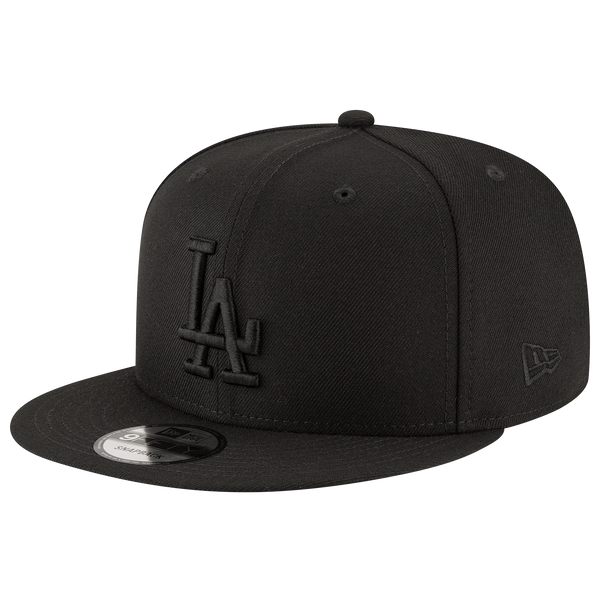 Los angeles dodgers new era mlb black on black fifty snapback hat us sports down under