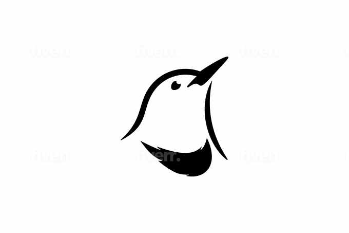 Make a simple minimalist and unique animal logo design by casperd