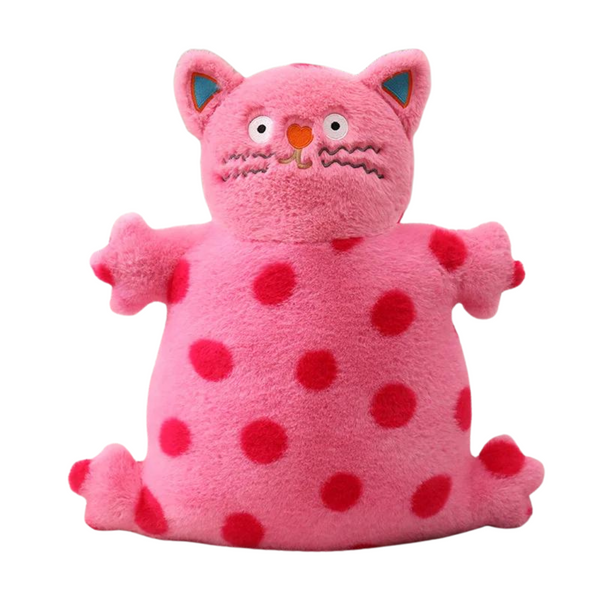 Polka dot kitty cat plush toy â plushie depot