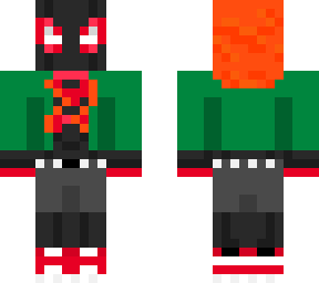 Spiderman minecraft skins