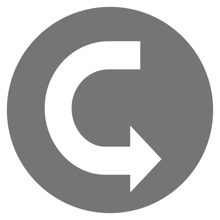 Fileeo circle grey white arrow
