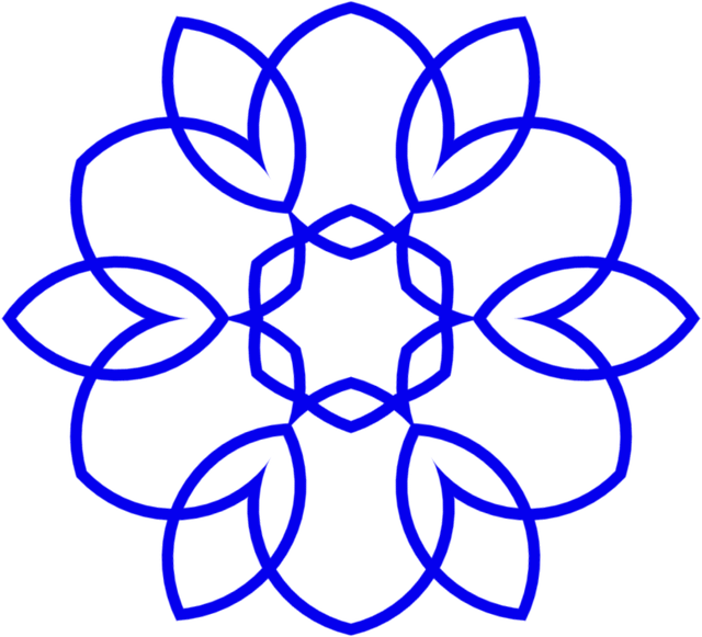 Free fantasy flower vector art
