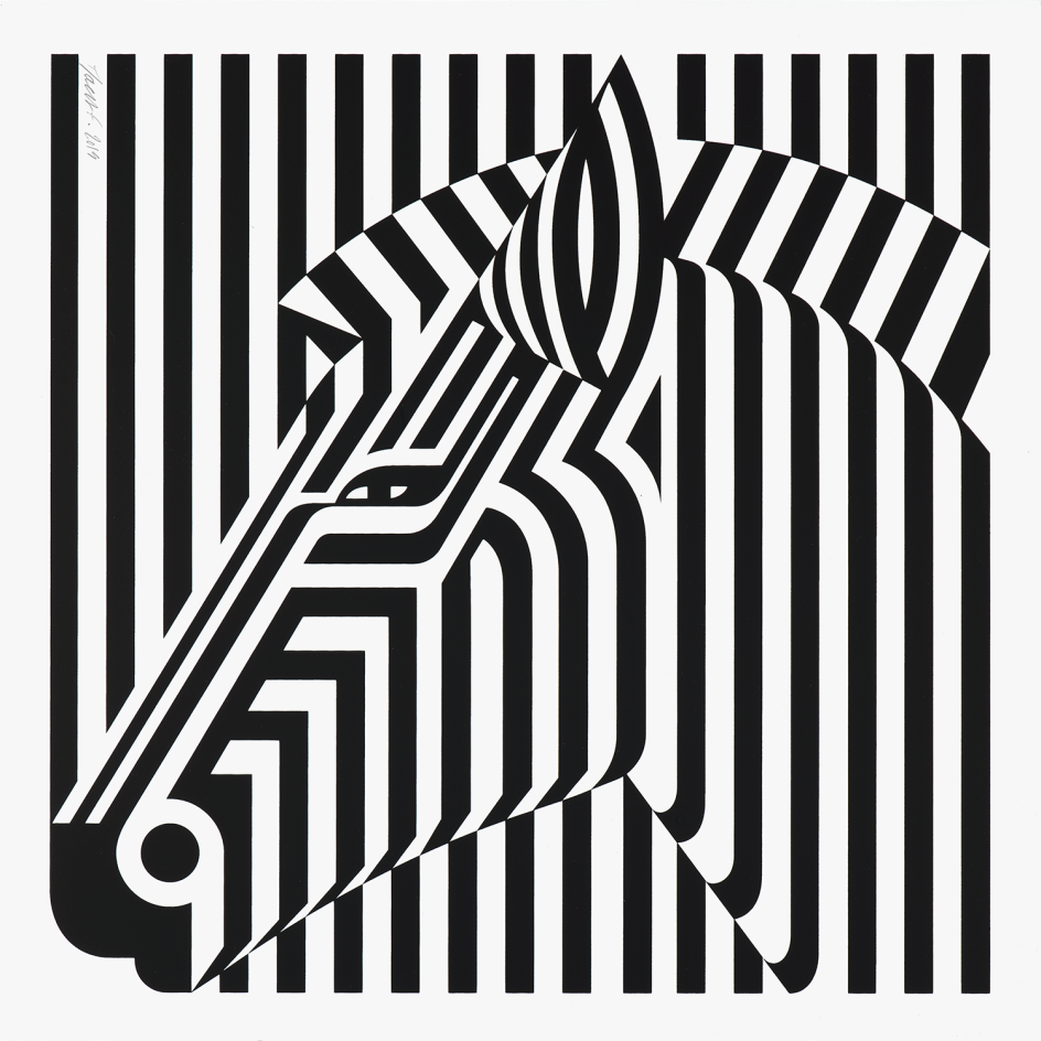 Paintings on wood by celebrated artists including nathalie du pasquier and jean jullien to support the world land trust creative boom