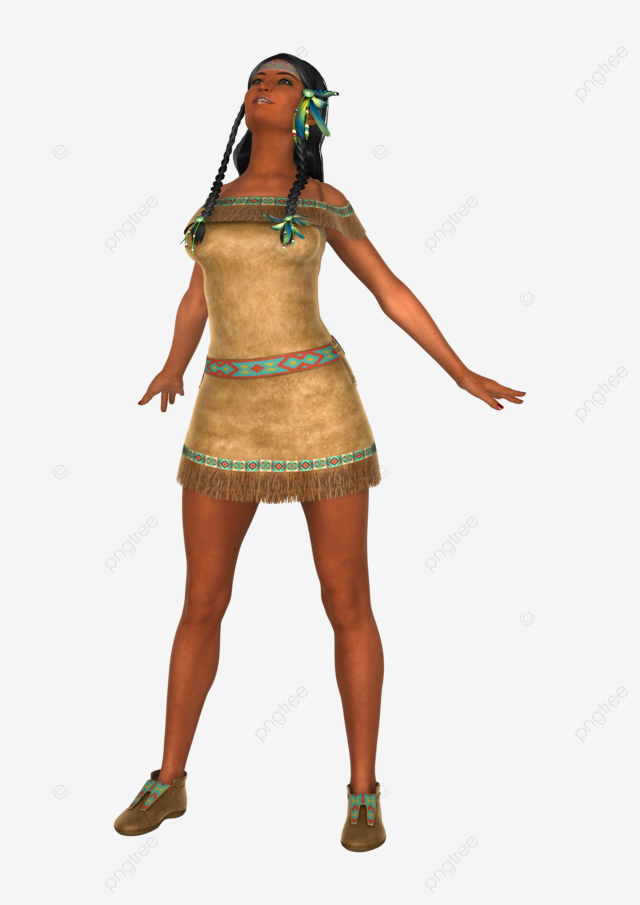 Mujer nativa americana joven png dibujos joven chica cultura png imagen para dcarga gratuita