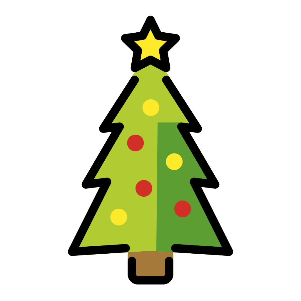 Ð ãrvore de natal emoji