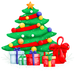 Baixe ãrvore de natal festiva presentes png